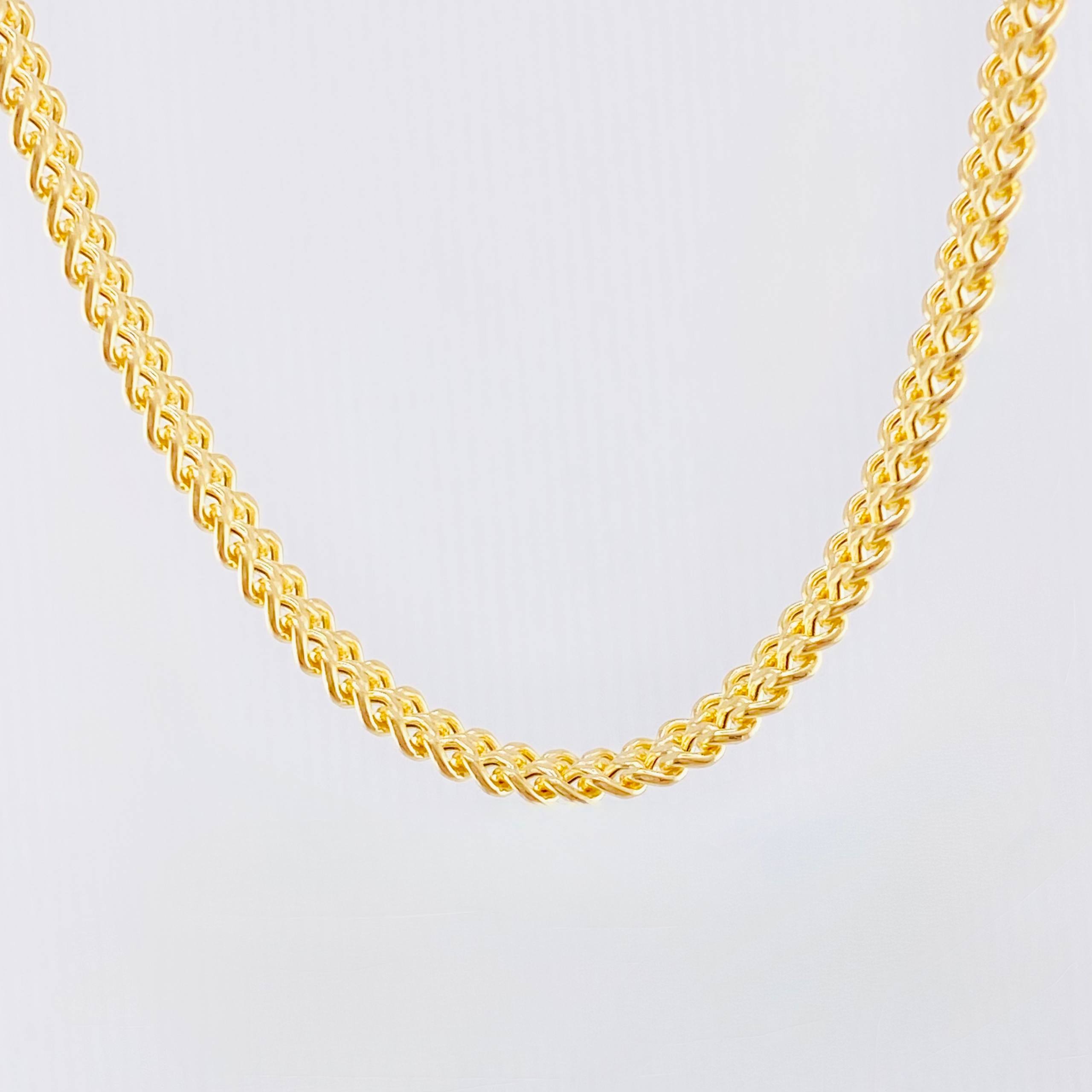 Cadena Sedusa Rectangular 15.1gr / 60cm / 5.8mm Oro Amarillo +3 18K ©