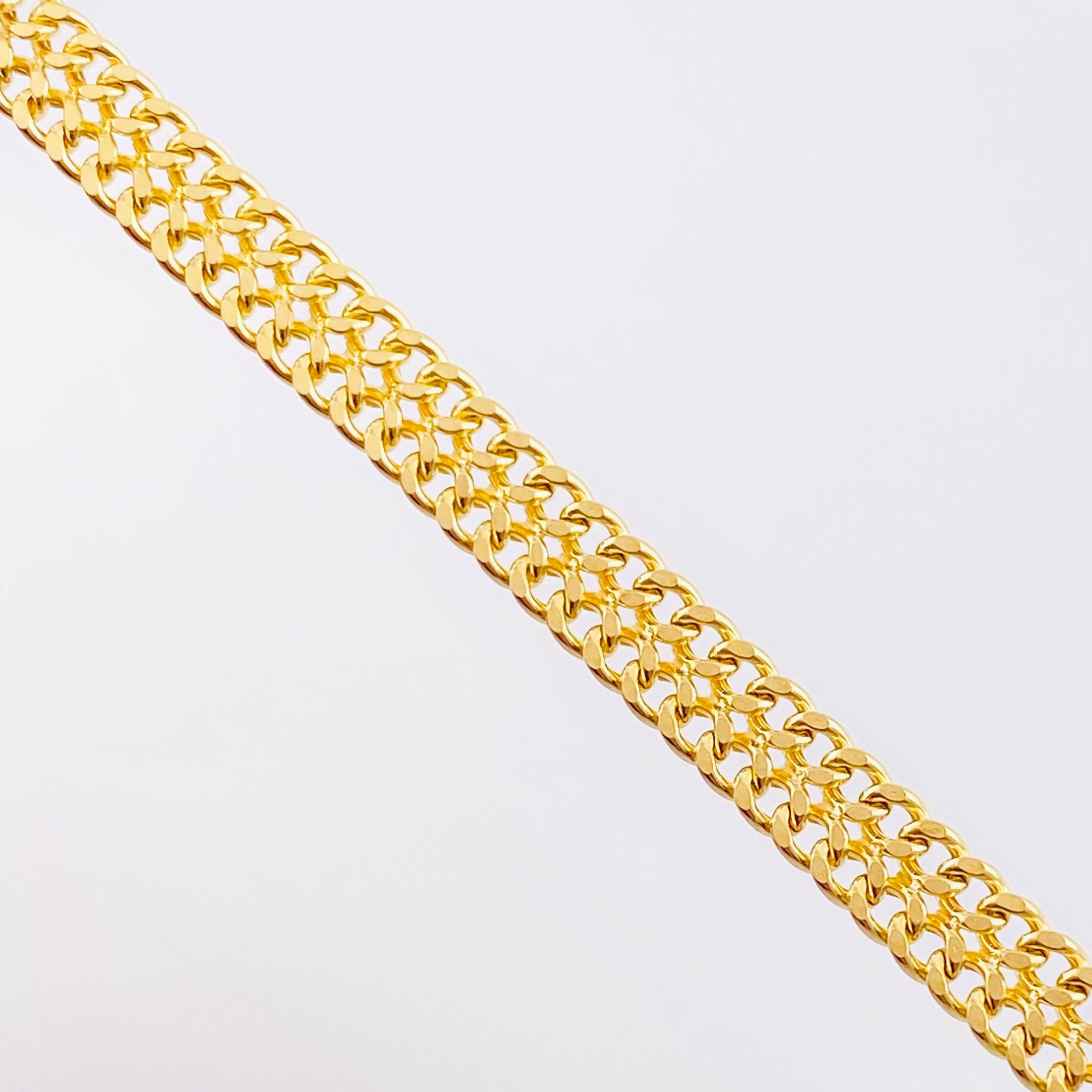 Cadena Sedusa Rectangular 15.1gr / 60cm / 5.8mm Oro Amarillo +3 18K ©