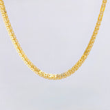 Cadena Veneciana Estrellada 7.3gr / 45cm / 2mm Oro Amarillo +3 18K *