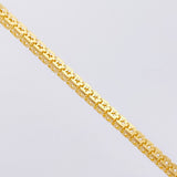 Cadena Veneciana Estrellada 7.35gr / 45cm / 2mm Oro Amarillo +3 18K ©