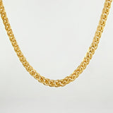 Cadena Franco 20.65gr / 70cm / 4.3mm Oro Amarillo +3 18K