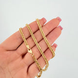 Cadena Franco 12.1gr / 70cm / 3.2mm Oro Amarillo +3 18K