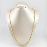 Cadena Franco 12.1gr / 70cm / 3.2mm Oro Amarillo +3 18K