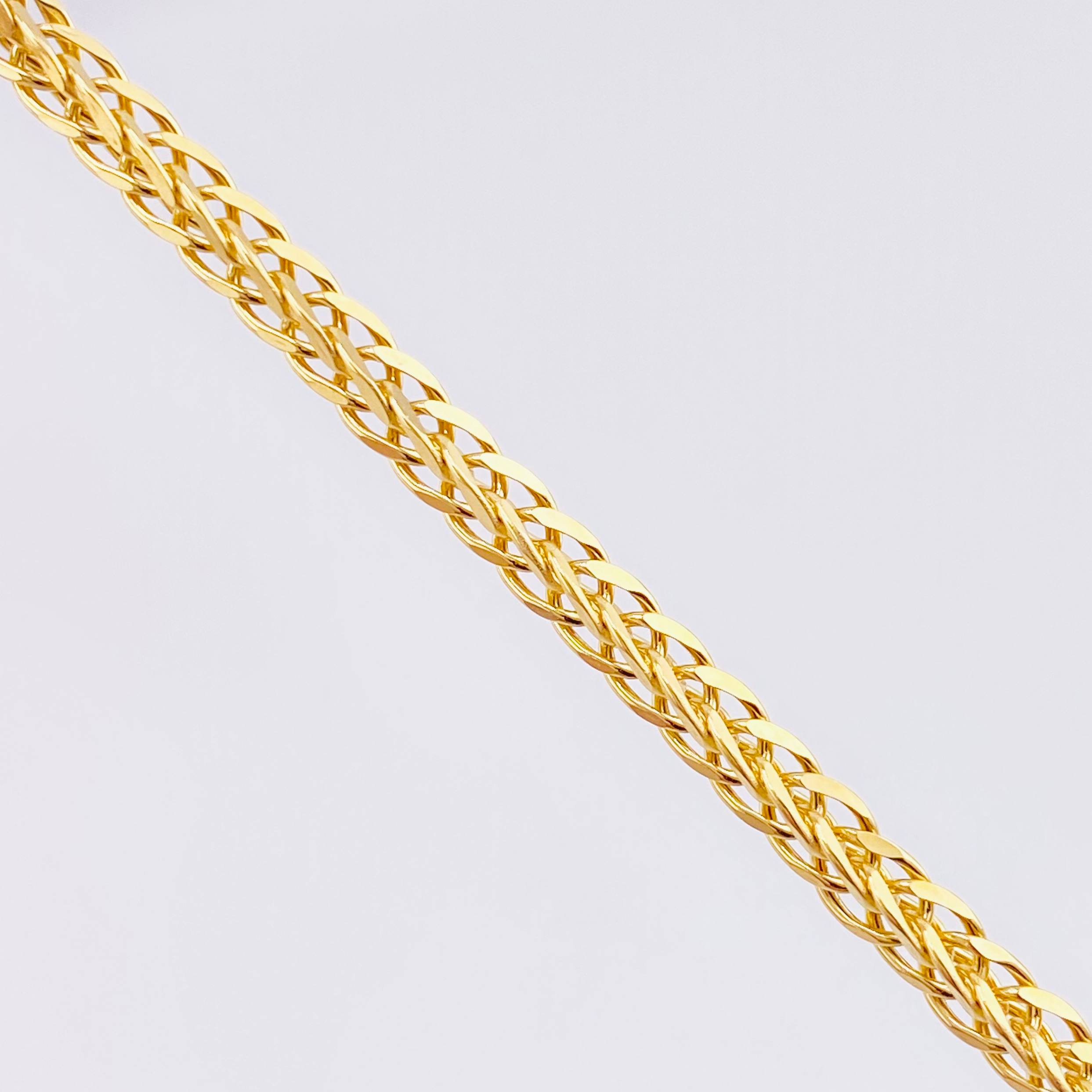 Cadena Franco 20.65gr / 70cm / 4.3mm Oro Amarillo +3 18K