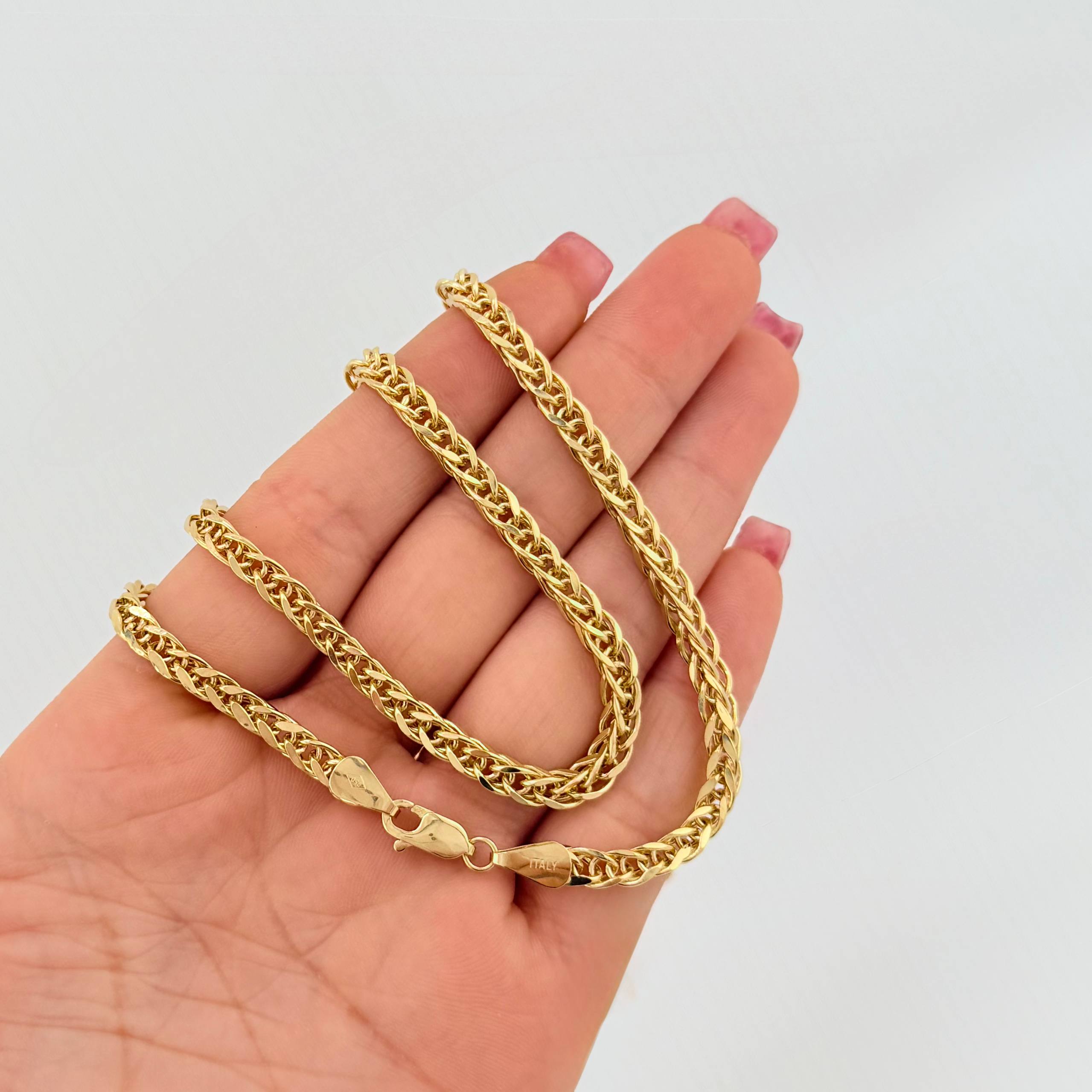 Cadena Franco 20.65gr / 70cm / 4.3mm Oro Amarillo +3 18K