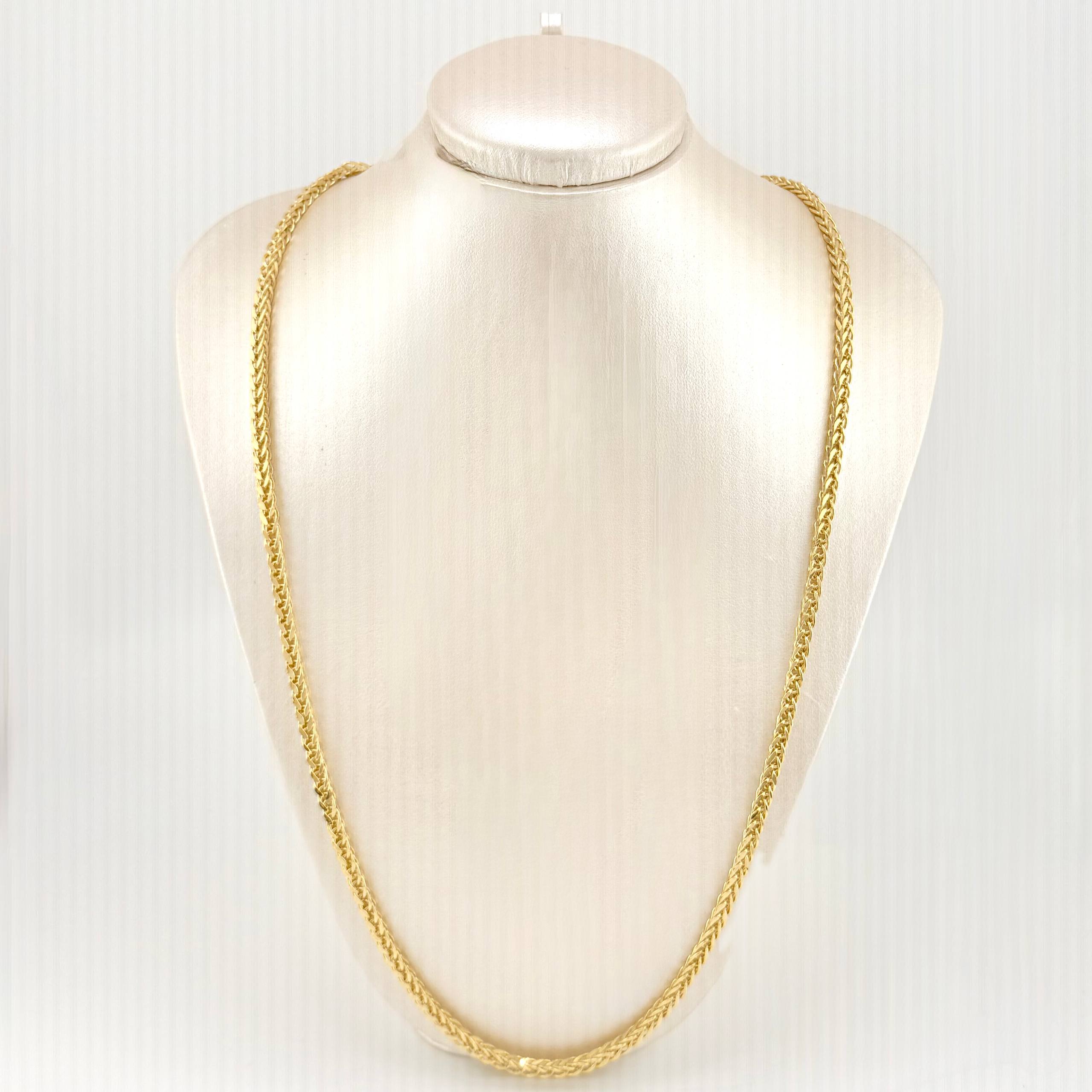 Cadena Franco 20.65gr / 70cm / 4.3mm Oro Amarillo +3 18K