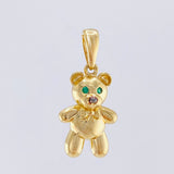 Dije Oso 1.7gr / 2.5cm / Oro Amarillo 18K ©