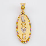 Dije Love 3.8gr / 3.5cm / Oro Amarillo 18K