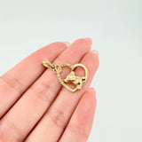 Dije Oso de Peluce 2.35gr / 2.5cm / Oro Amarillo 18K