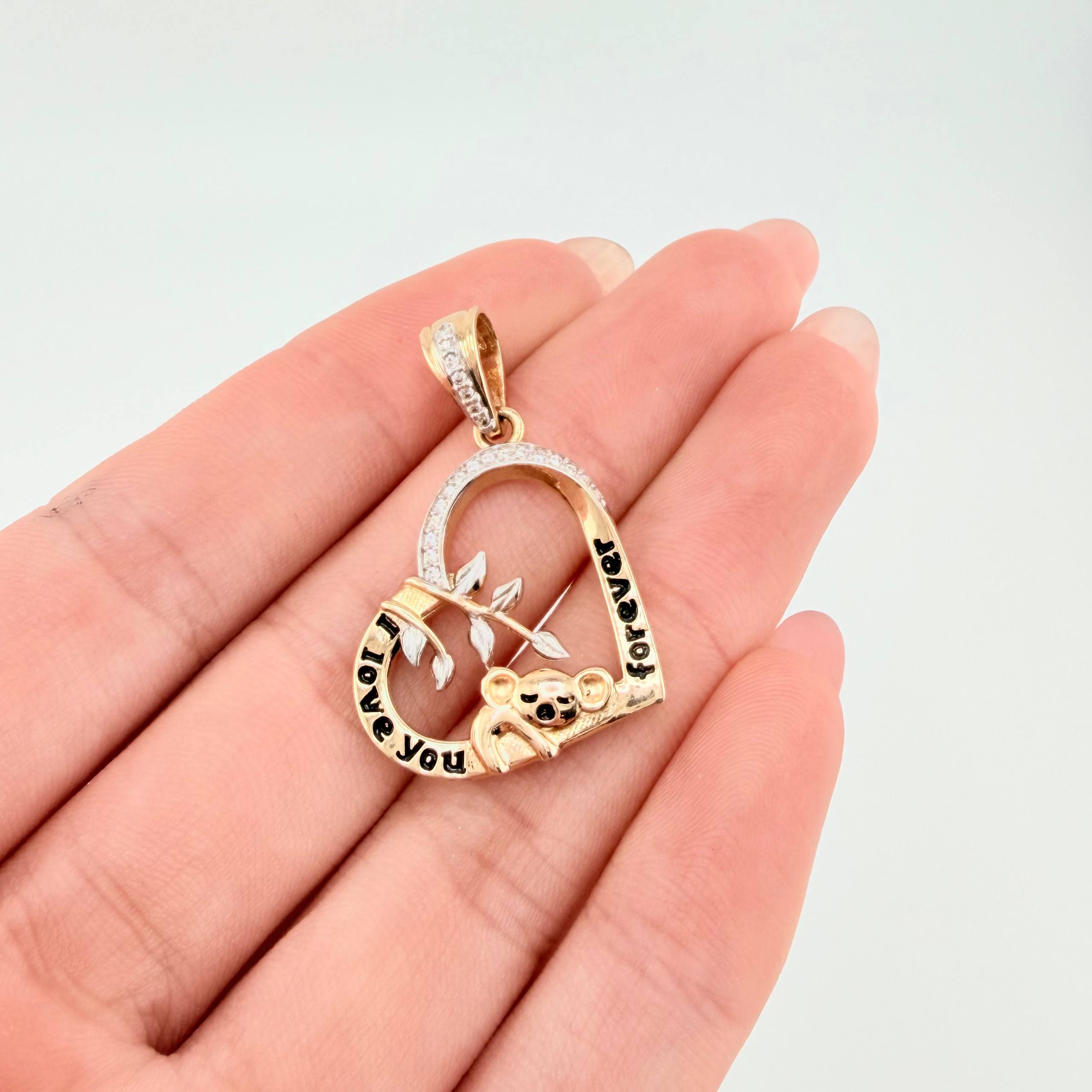 Dije Muerdago Coala 3.8gr / 3cm / Oro Amarillo 18K