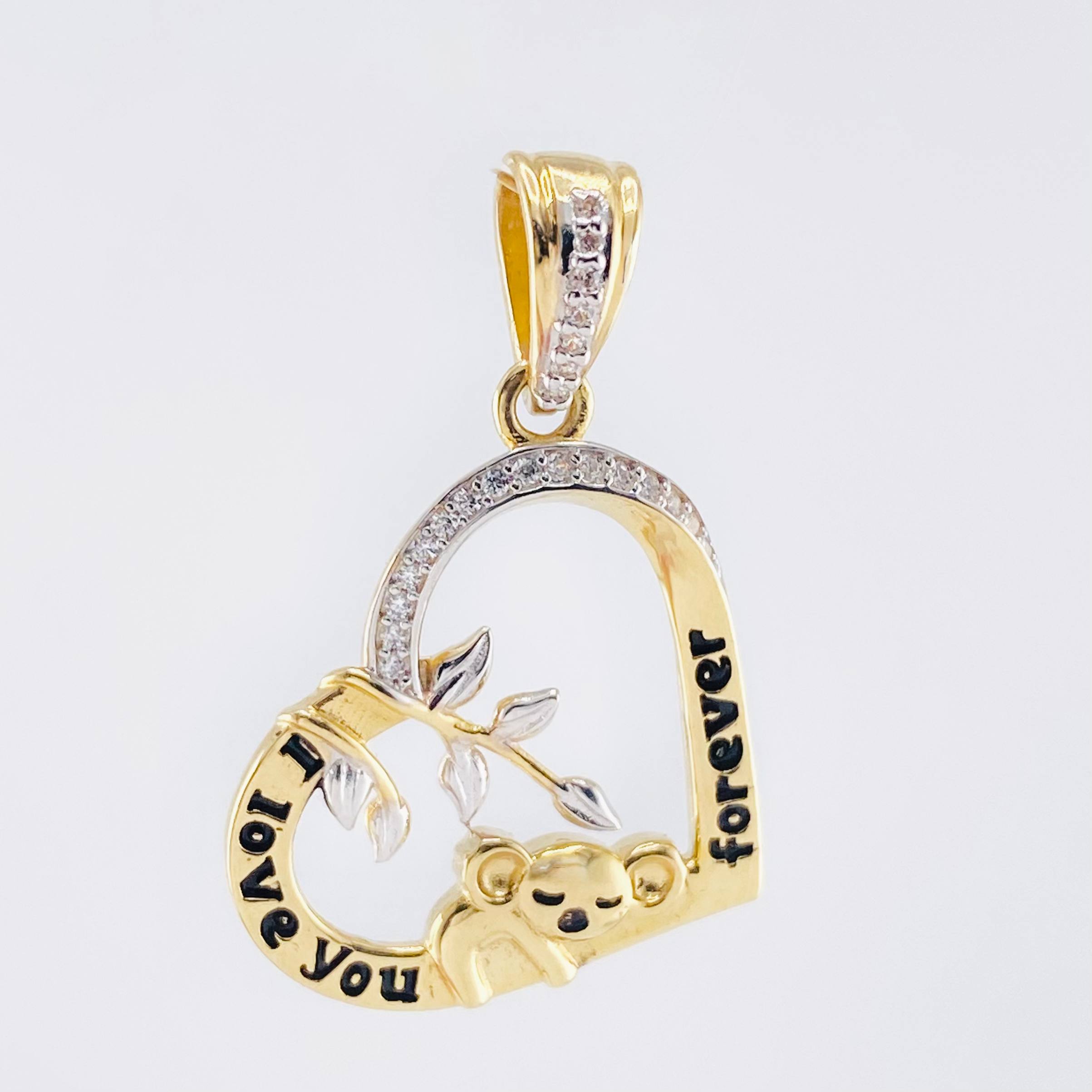 Dije Muerdago Coala 3.8gr / 3cm / Oro Amarillo 18K