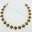 Pulso Flores 13.7 g / 17.5 cm / 7.6 mm Oro Amarillo 18K