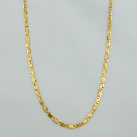 Cadena Escalera 1.75 g / 50 cm / 1.4 mm Oro Amarillo 18K
