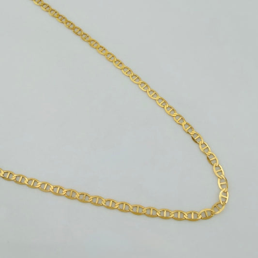 Cadena Escalera 1.3 g / 50.3 cm / 1 mm Oro Amarillo 18K