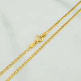 Cadena Escalera 1.3 g / 50.3 cm / 1 mm Oro Amarillo 18K
