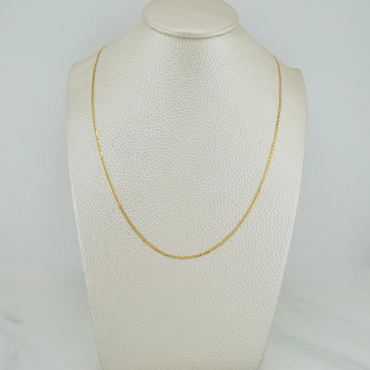 Cadena Escalera 1.35 g / 50.3 cm / 1 mm Oro Amarillo 18K