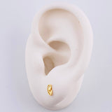 Topos Virgen Maria 0.65 g / in / 6.2 mm Oro Amarillo 18K
