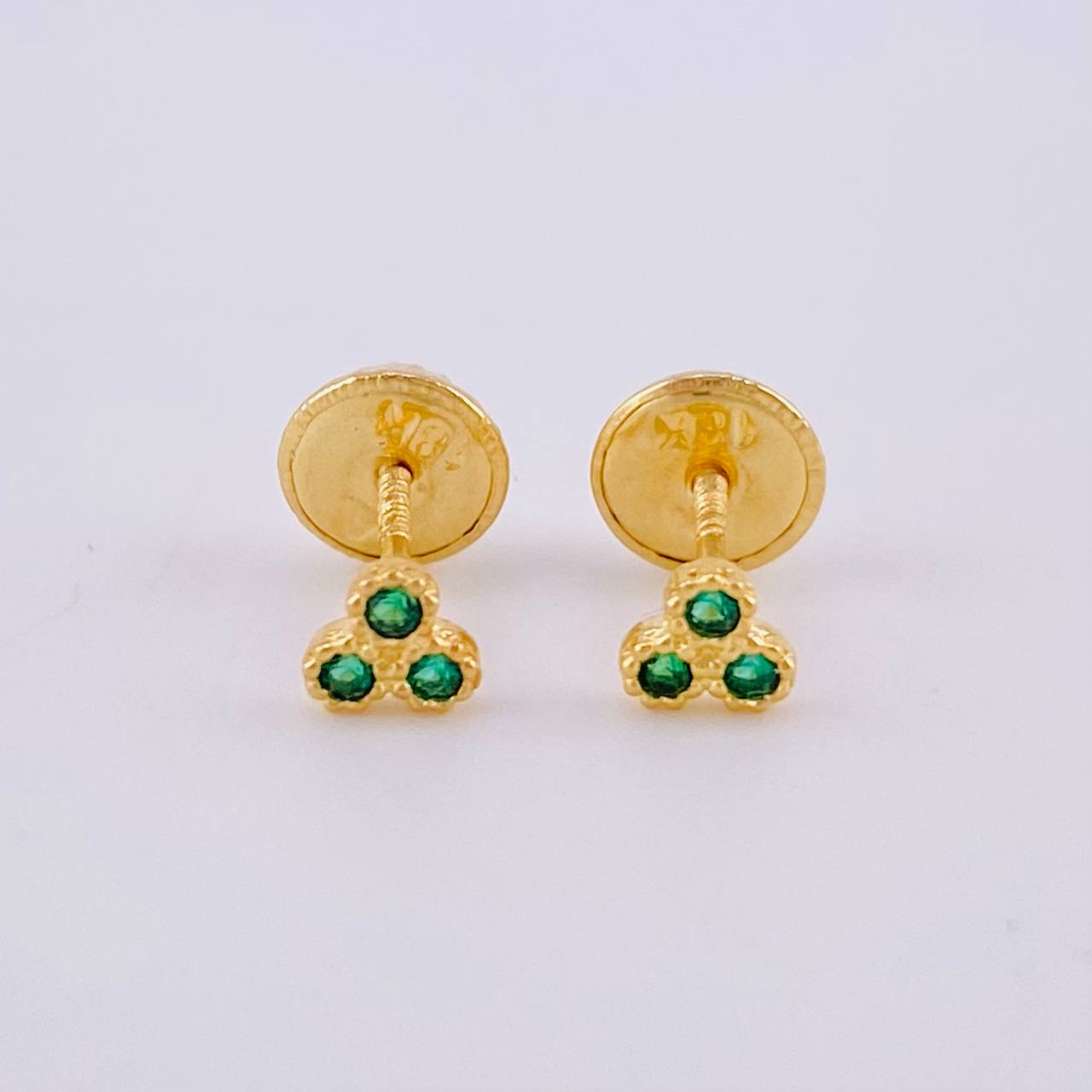 Topos Trio Circular 0.55 g / in / 3.6 mm Oro Amarillo 18K