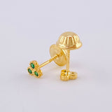 Topos Trio Circular 0.55 g / in / 3.6 mm Oro Amarillo 18K