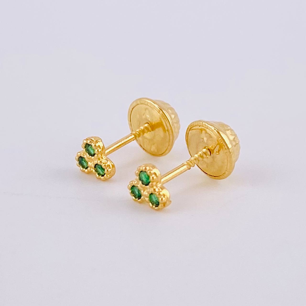 Topos Trio Circular 0.55 g / 3.7 mm Oro Amarillo 18K