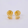 Topos Silueta Corazon 0.55 g / in / 3.7 mm Oro Amarillo 18K