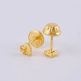 Topos Silueta Corazon 0.55 g / in / 3.7 mm Oro Amarillo 18K