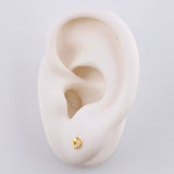 Topos Silueta Corazon 0.55 g / 4 mm Oro Amarillo 18K