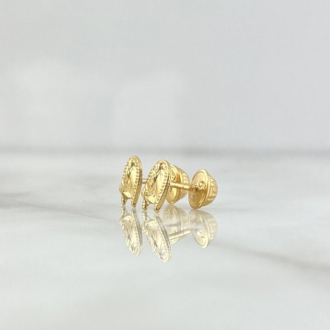 Topos Herradura Caballo 0.65gr / 6mm Oro Amarillo