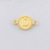 Herraje Circulo Letra D 0.55g / 1.7cm Oro Amarillo 18K