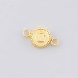Herraje Circulo Letra C 0.4g / 1.5cm Oro Amarillo 18K