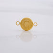 Herraje Circulo Letra C 0.35g / 1.5cm Oro Amarillo 18K