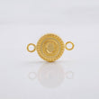 Herraje Circulo Letra O 0.6g / 1.7cm Oro Amarillo 18K