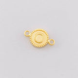 Herraje Circulo Letra O 0.6g / 1.7cm Oro Amarillo 18K