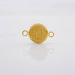 Herraje Circulo Letra N 0.35g / 1.5cm Oro Amarillo 18K