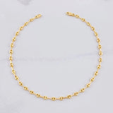 Tobillera GC 3.2g / 25cm / 3.5mm Oro Amarillo 18K