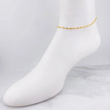 Tobillera GC 3.2g / 24cm / 3.8mm Oro Amarillo 18K