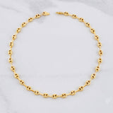 Tobillera GC Diamantado 5.2g / 27.5cm / 4.4mm Oro Amarillo 18K