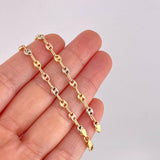 Tobillera GC 3.5g / 25.4cm / 4.2mm Tres Oros 18K