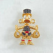 Herraje Pato Bolsas de Dinero 5.65gr / 2.5cm / Oro 18K ©