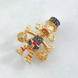 Herraje Pato Bolsas de Dinero 5.65gr / 2.5cm / Oro 18K ©