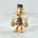 Herraje Pato Bolsas de Dinero 5.65gr / 2.5cm / Oro 18K ©