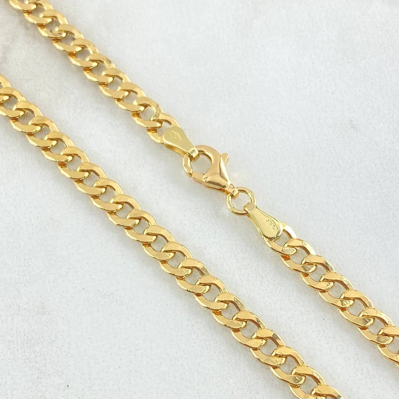 Cadena Cubana 10.45gr / 60cm / +0 Oro 18K ©