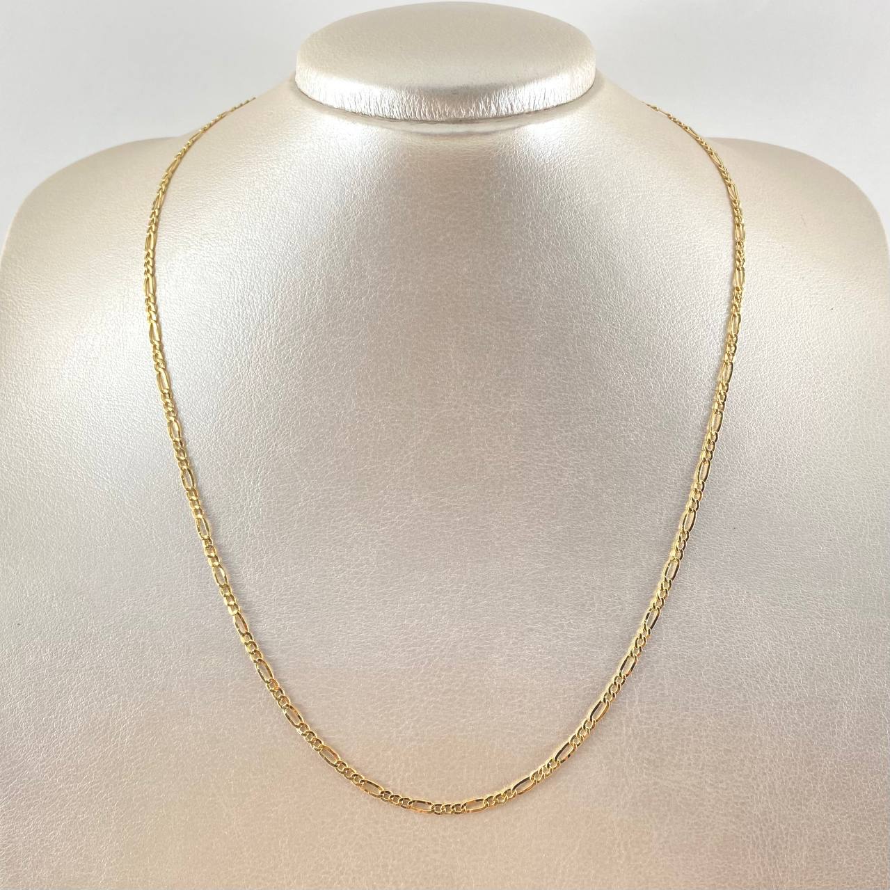 Cadena Figaro 2.9gr / 50cm / +1 Oro 18K ©