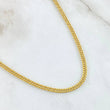 Cadena Cubana Reticulada 4.2gr / 50cm / +3 Oro 18K ©