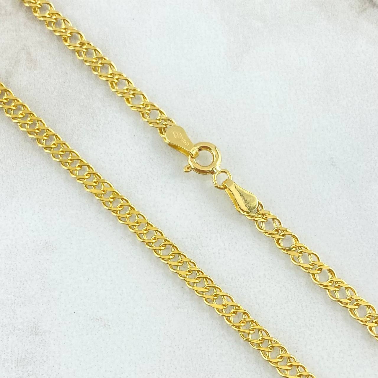 Cadena Garibaldi 3.3gr / 60cm / +3 Oro 18K ©