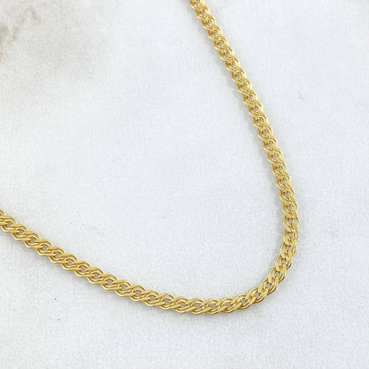 Cadena Garibaldi 2.85gr / 50cm / 2.5mm Oro Amarillo +3 18K ©
