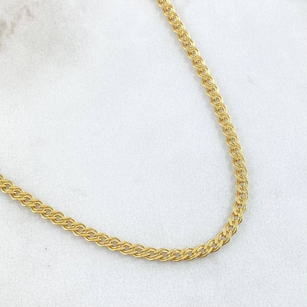 Cadena Garibaldi 2.8gr / 50cm / +3 Oro 18K ©