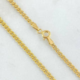 Cadena Garibaldi 2.55gr / 45cm / +3 Oro 18K ©