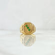 Anillo Sello Trinity 3.85gr / T7 1/2 / Oro Amarillo 18K