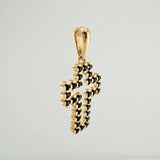 Dije Cruz Silueta 2.3gr / 2.9cm / Oro Amarillo 18K &